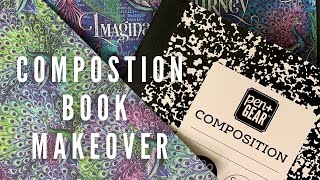 Composition Notebook Makeover