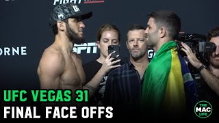 UFC Vegas 31: Final Face Offs