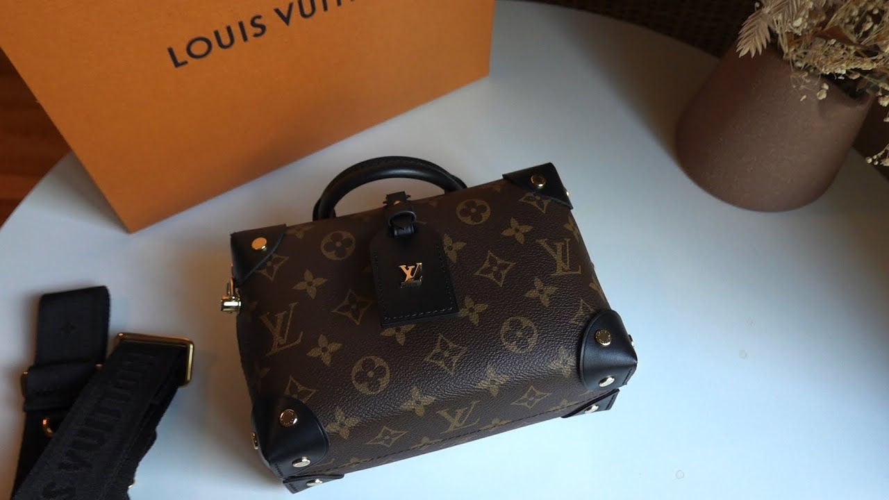 LV Petite Malle Black on Black • Unboxing Review / What Fits Inside • From  Alisa 