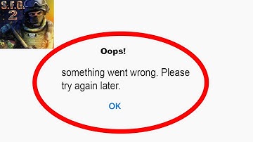 Fix Special Forces Group 2 Oops Something Went Wrong Error | Fix Special Forces 2 went wrong error |