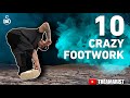 10 crazy footwork  how to footwork  bboy tutorial  theamarist