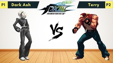 [KOF Mugen] Dark Ash vs Terry Bogard Fight | 🔥 The King of Fighters XIII #thekingoffighters