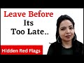 5 red flags in your job leave on time peacefully