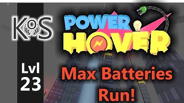 Power Hover: Max Batteries! Level 23: Deep - Playthrough, Let