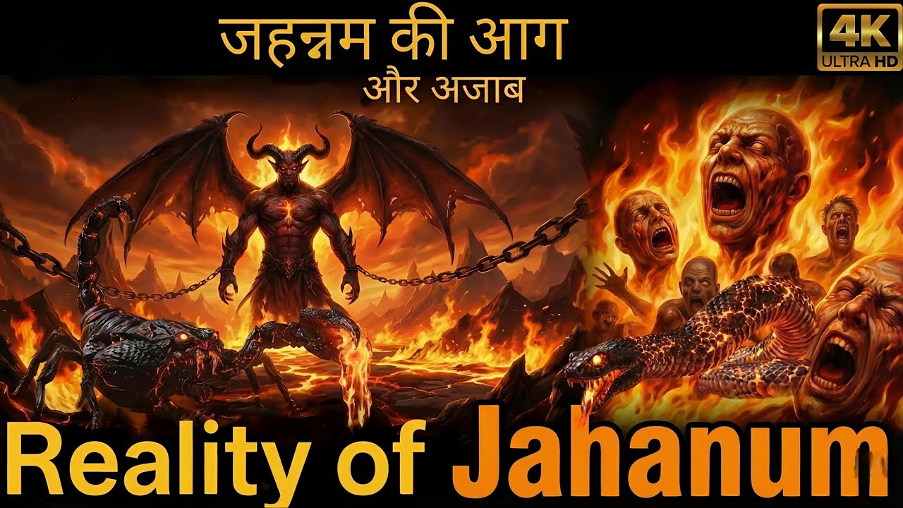 जहन्नम की आग और अजाब |The Fire and Punishment of Jahannam