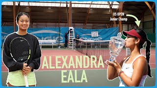 Courtside chat #1 ft. Alexandra Eala