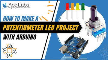Potentiometer & LED Project | Arduino Projects for Beginners | Easy Arduino Projects | YIK