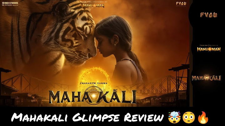MAHAKĀLI Announcement Video Review | RKD Studios| From the Universe of Hanu-Man #mahakali #pvcu