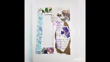 Turn Junk mail window envelope into a junk journal pocket