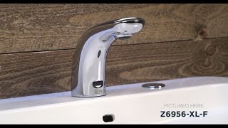 Installing a Z6956-XL Cumberland Series™ Sensor Faucet System