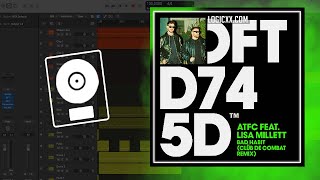 ATFC feat. Lisa Millett - Bad Habit (Clüb De Combat Remix) (Logic Pro Remake)