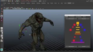 Hellknight Maya Rigging and Scripting Demo