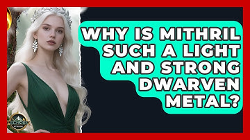 Why Is Mithril Such A Light And Strong Dwarven Metal? - Echoes Of The Ring