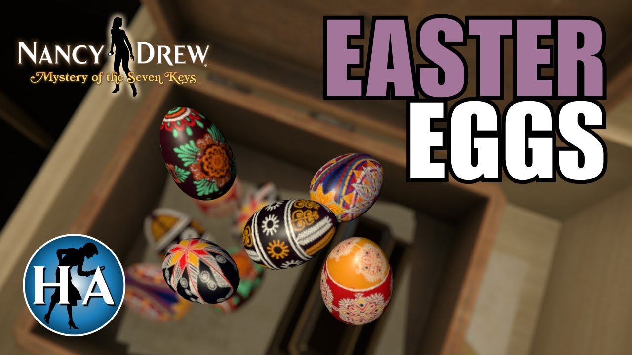 Nancy Drew: Mystery of the Seven Keys - Easter Eggs - YouTube