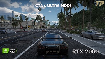 GTA 5 Mods - Insane Ultra Realistic Graphics Mod And Realistic Traffic With Ray Tracing On RTX2060