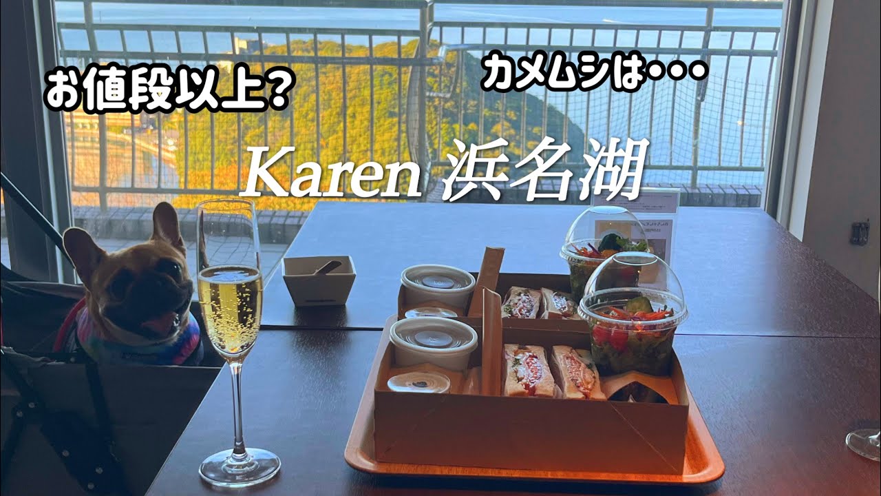 【お値段以上】Karen 浜名湖　with dog【犬と泊まれるホテル】フレブルと浜名湖へ