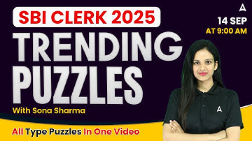 Operation Jeet: SBI Clerk 2025 | Complete Reasoning in One Shot | By Sona Sharma