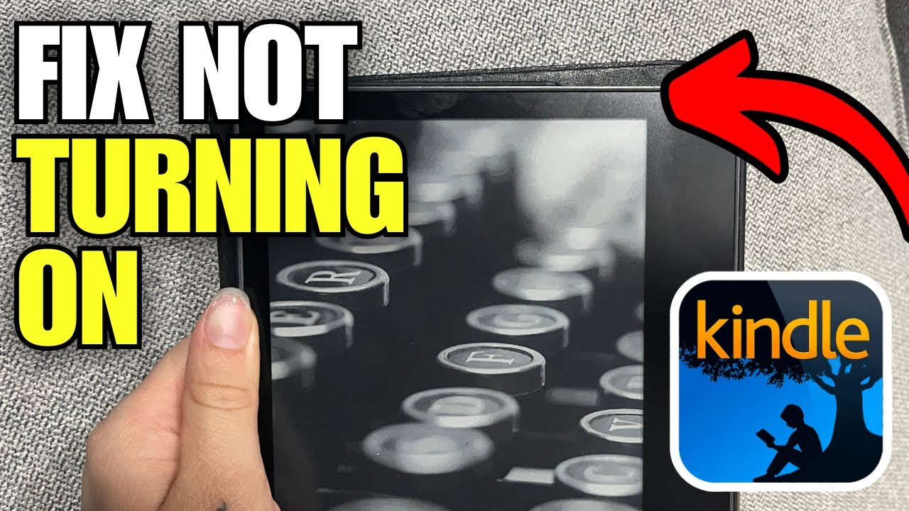 How To Fix Kindle Oasis Not Turning On (Quick & Easy) - YouTube