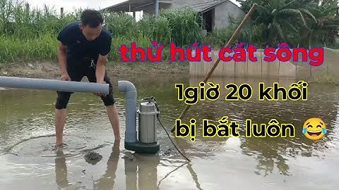 Bơm Chìm Hút Cát Sông -  bơm chìm hút bùn loãng - điện cơ hưng thịnh #20
