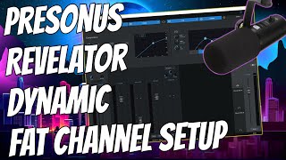 PreSonus Revelator Dynamic Microphone - How To Setup Expander, Compressor, EQ On Universal Control