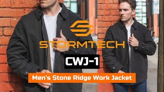 Stormtech Cwj 1 Mens Stone Ridge Work Jacket