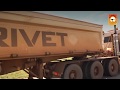 10 minutes of MASSIVE Australian truck Road trains! l ozoutback truckers!