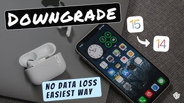 How to downgrade iOS 15 to iOS 14 (Without Losing Data) | Cube A