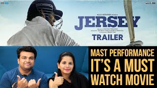 Jersey - Official Trailer Reaction | Shahid Kapoor | Mrunal Thakur | Gowtam Tinnanuri