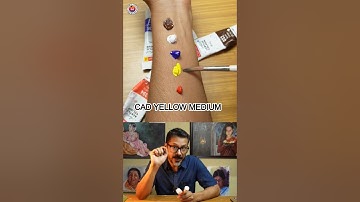 How to Mix Human Skin tone 🎨EASY WAY #acrylicpaiting #skintones #painting #art