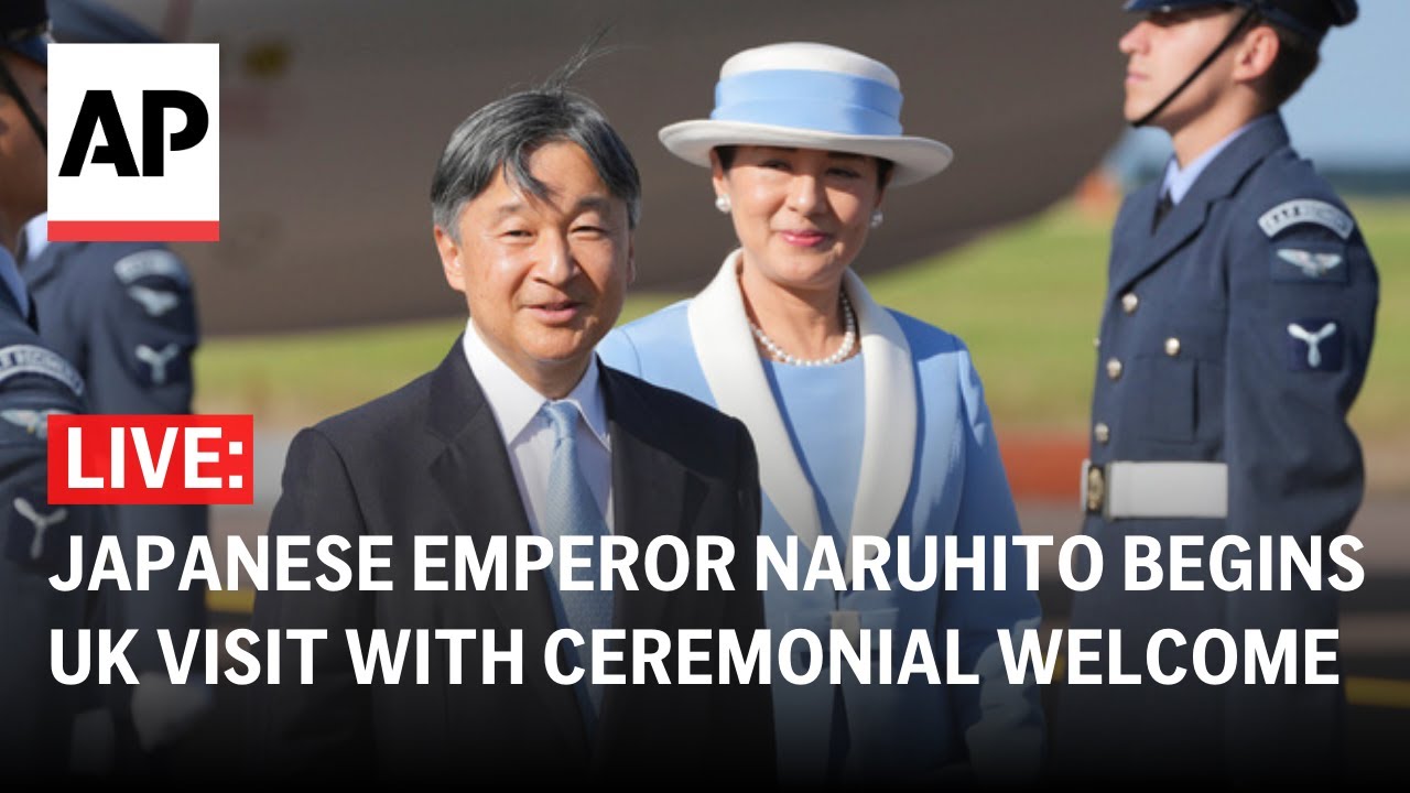 LIVE: Japanese Emperor Naruhito begins UK visit with ceremonial welcome by King Charles