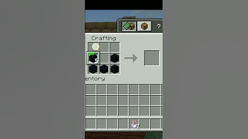 making ender  dragon egg  in crafting table ☠🖤