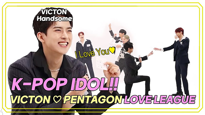 Why so charming..?🙊 Playing games like this..? [League of Idol] Victon & Pentagon EP.1