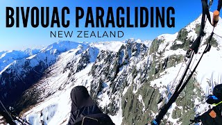 Early Spring Backcountry Flying Adventure | New Zealand Vol Biv Paragliding