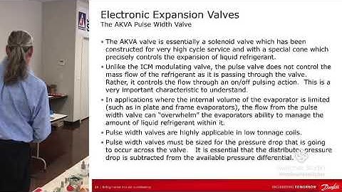 Danfoss Training: Electronic Superheat Control - Type EKC 315A