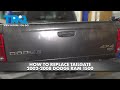 How to Replace Tailgate 2002-2008 Dodge Ram 1500