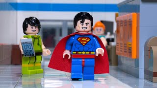 Lego Superman Goes To The Gym