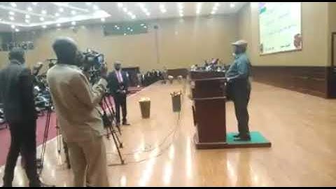 First Lt General. Simon Gatwich dual chairman of SPLM IO Kitgwang factions