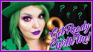 RIDDLER INSPIRED MAKEUP TUTORIAL