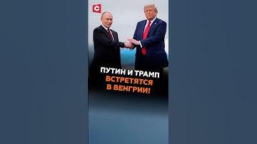 Путин и Трамп договорились о встрече в Будапеште! #путин #трамп #венгрия #украина #переговоры