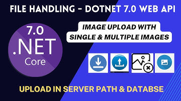 Image handling in .NET Core Web API | Image upload with single & multiple files in Server path & DB