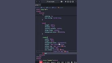 Neon loading animation | silentcodeX | #coding #webdevelopment #programming #html #javascript