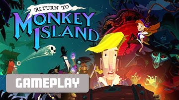 Return to Monkey Island - 1080p Gameplay, Walkthrough. ▲One Hour Gameplay