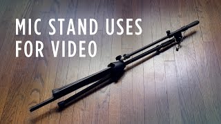 Alternative Uses for Mic Stands In Video Production