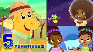 Special Adventure: Compilation! | Cartoons for Toddlers | Learning for Preschoolers | Dinosaurs |