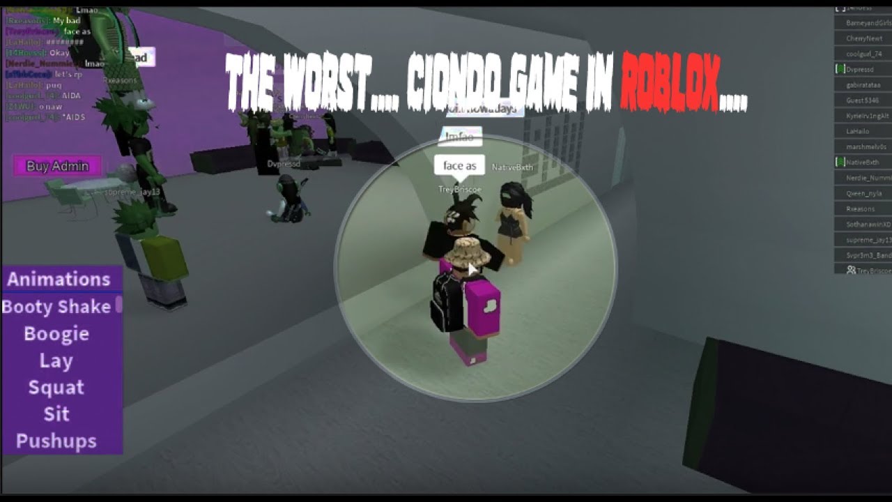 The Most Worst Condo Game In Roblox Youtube