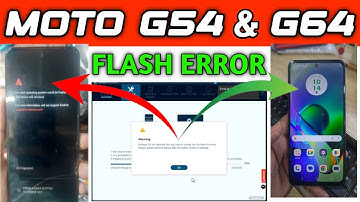 MOTO G54 XT2343 & MOTO G64 XT2431 Flashing Error Fix  Rescue Mode | Latest Firmware Error Solved