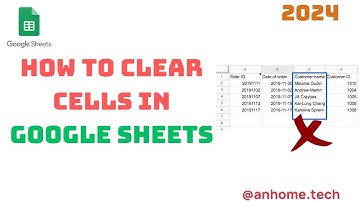 How To Clear Cells In Google Sheets | Sheet Cleanup Quick Guide