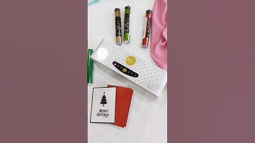 Vlogmas Day 11.  Foiling with the Minc and deco foils#christmascardmaking