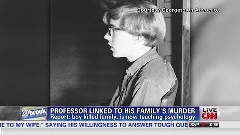 Professor linked to his family's murder