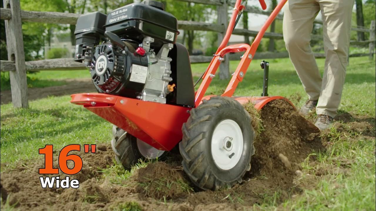 DR Rototiller WALKBehind models YouTube